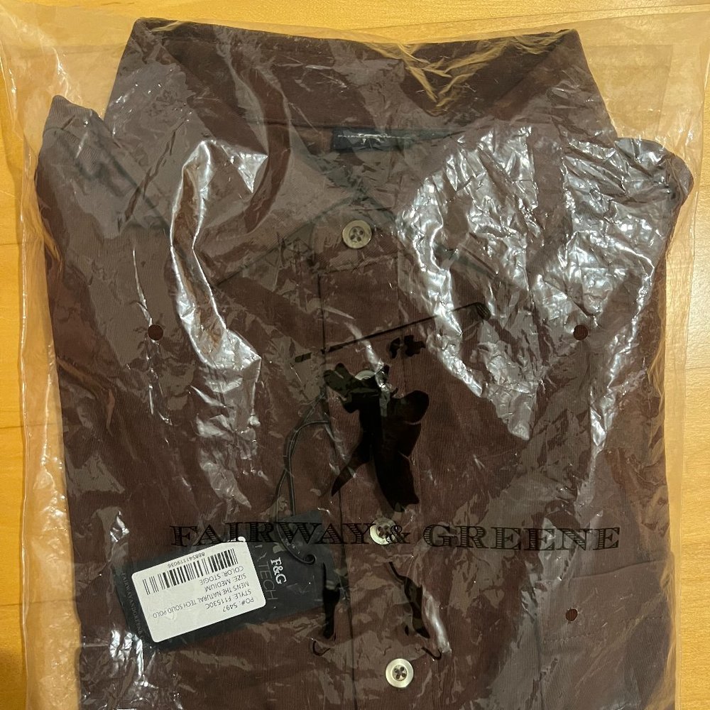 Fairway & Greene Men's Natural Tech Polo